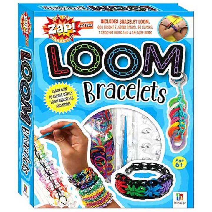 Mainan Anak / Zap Loom Bracelets Complete Kit + Guidance Book