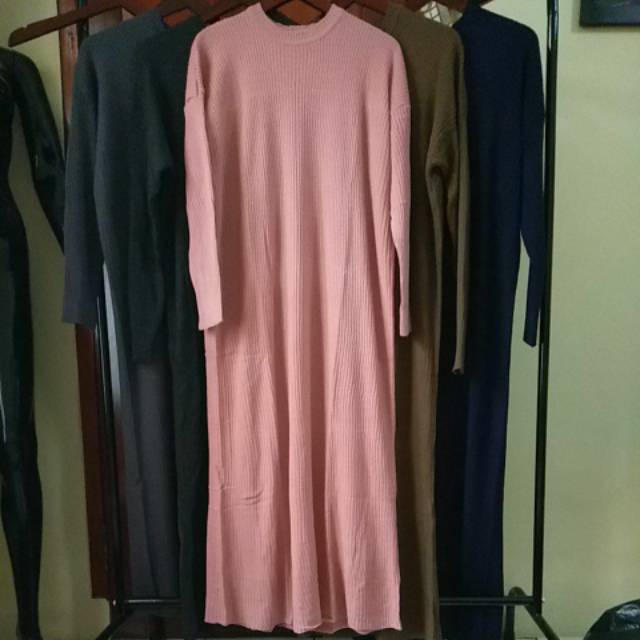Gamis rajut impor