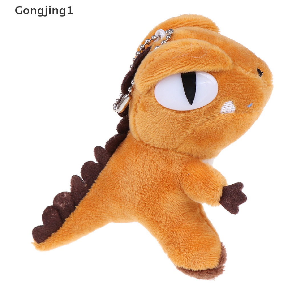 Gongjing1 Gantungan Kunci Bentuk Boneka Plush Dinosaurus T-Rex 12cm