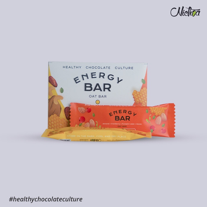 

Beautywearr - Energy Bar 1 Pack - Oat Bar - Snack Sehat - Cokelat