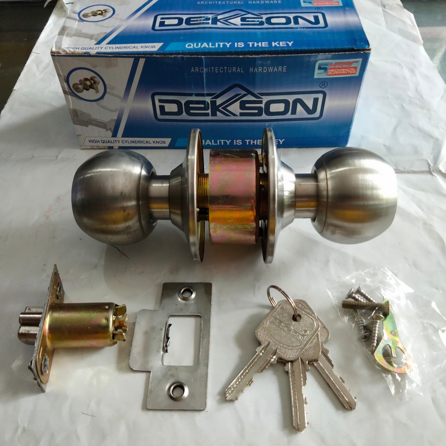 kunci bulat / kunci pintu merek Dekson
