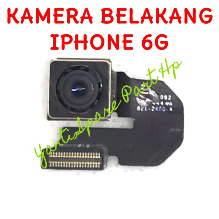 Kamera Belakang IP 6G Original New