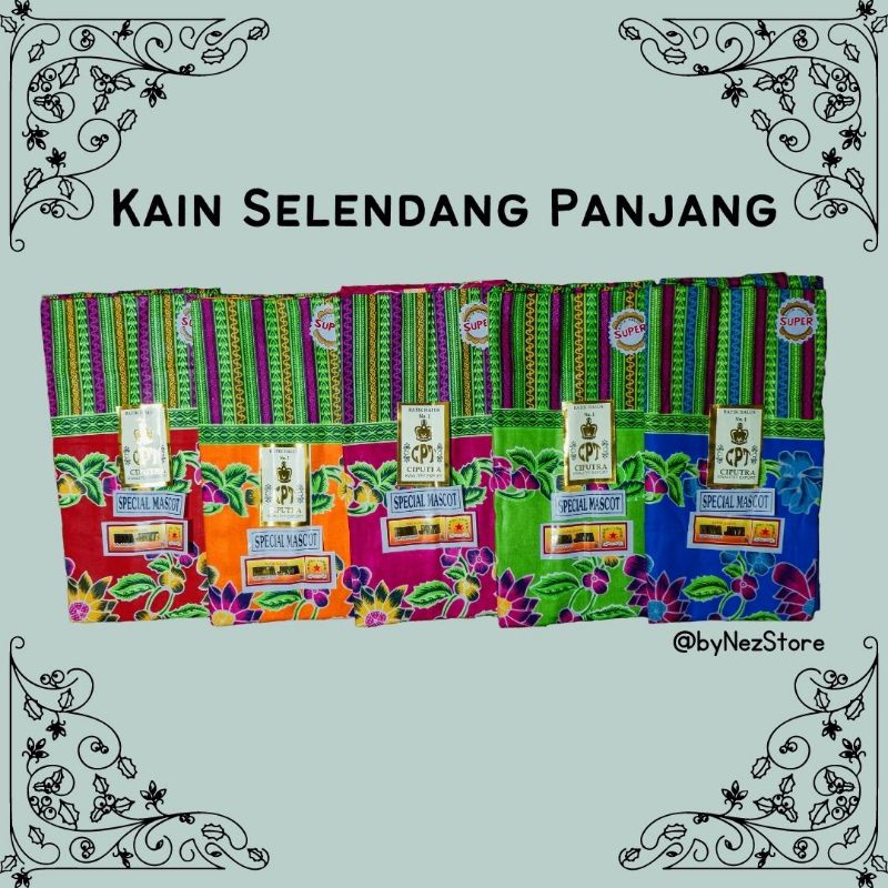 selendang panjang bayi ( gendongan bayi batik )