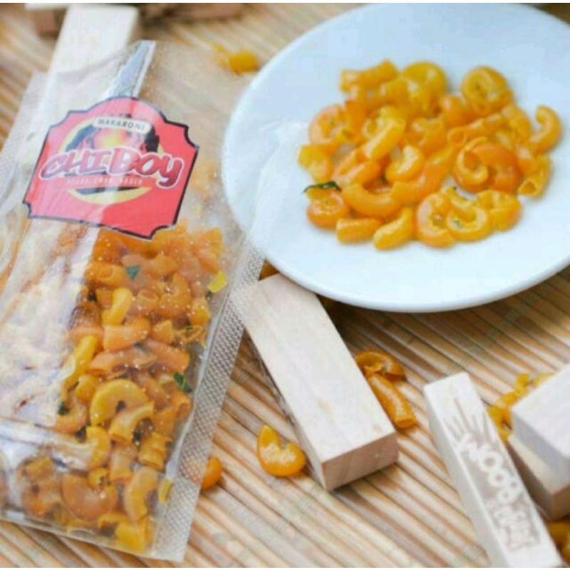 

Makaroni Chiboy (Medium) Beraroma Daun Jeruk