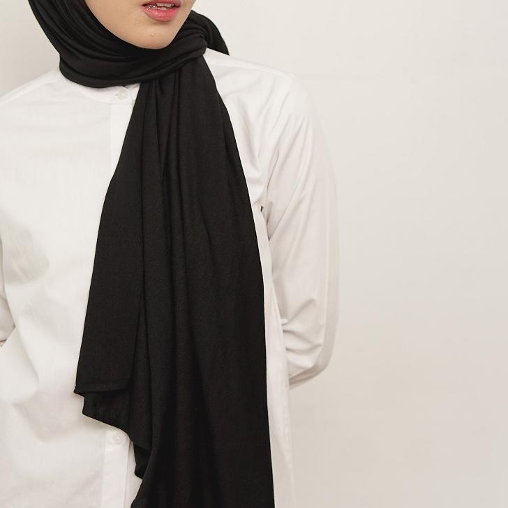 ➲ Dauky - Hijab Selendang Pashmina Jersey Knit ✶