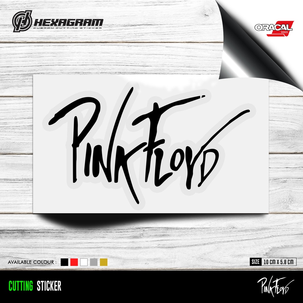 Cutting Sticker Pink Floyd Band | Stiker Cutting Band Pink Floyd | Pink Floyd