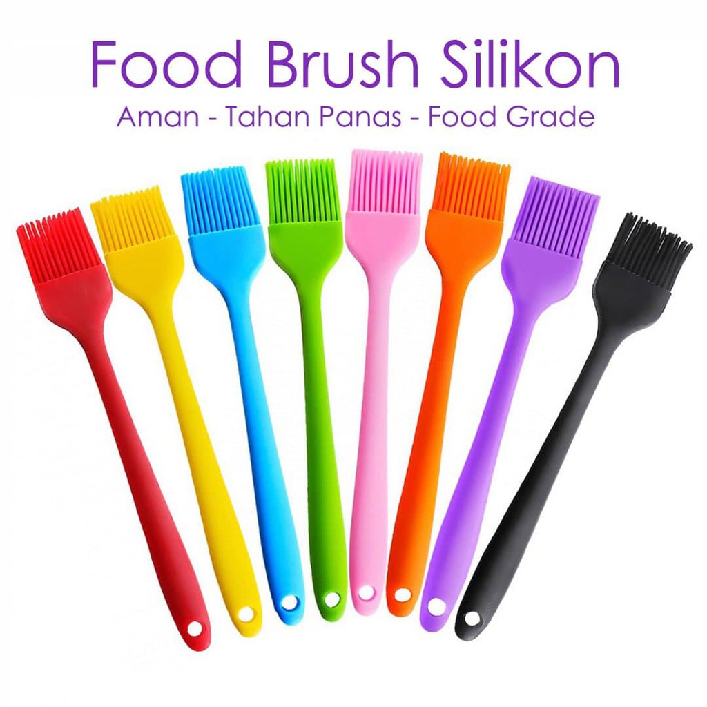 Kuas Silikon Cake Brush Silicone Mentega Butter Pastry Tahan Panas