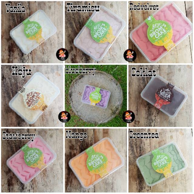 

Lava broms , broms cake