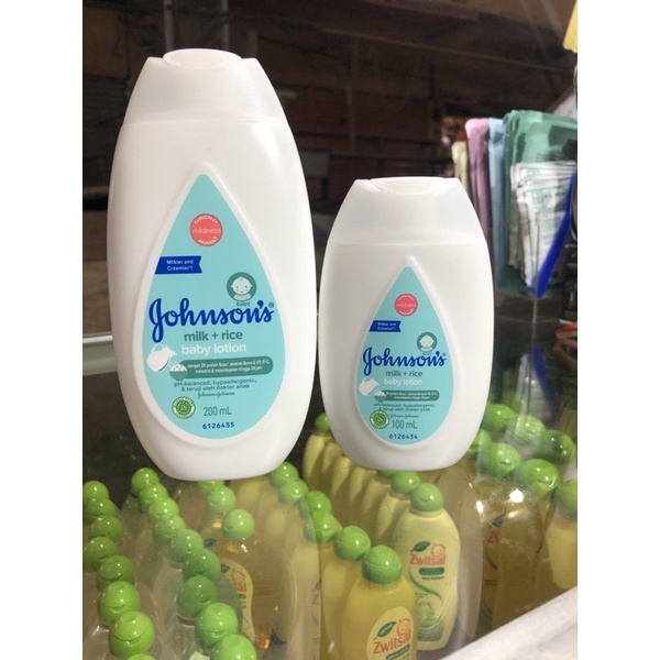 johnson milk + rice baby lotion