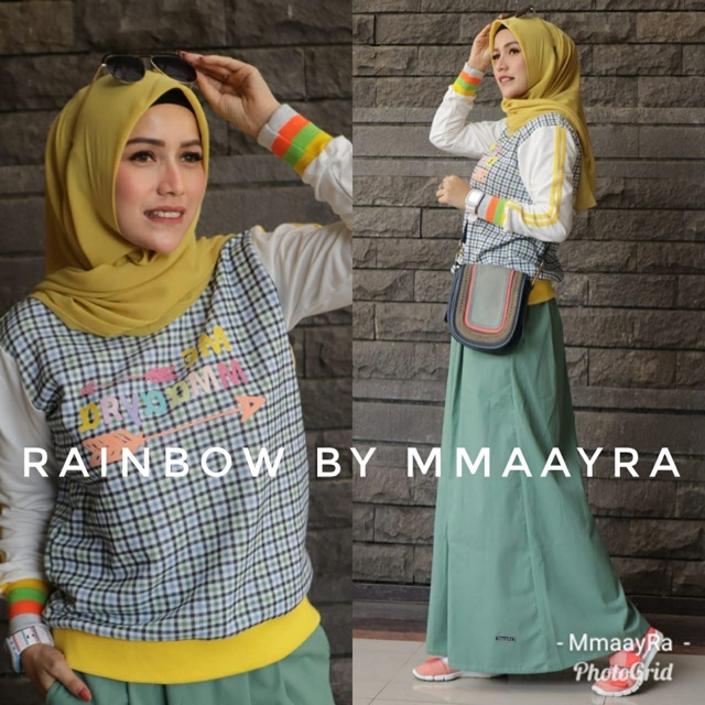 Baju Rainbow By MMaayra