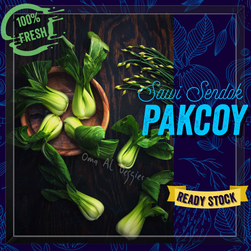 

PAKCOY / PAK CHOI / FRESH BOK CHOY Per 250 Gr SAYURAN SEGAR