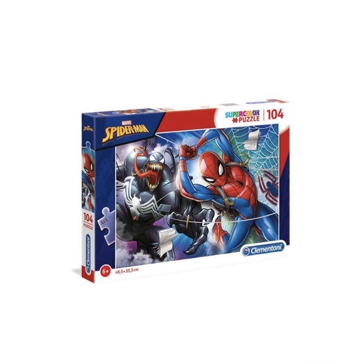 Spider Man Siderman Clementoni Puzzle 104 60 pieces Venom Marvel ORI