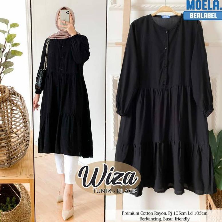 [Cod] Wiza Tunik Atasan Wanita Terbaru 2020 / Atasan Tunik / Atasan Murah / Atasan Muslim / Kekinian