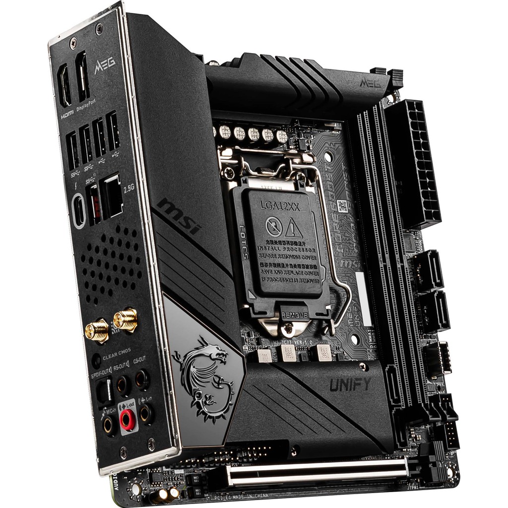 MOTHERBOARD MSI-CHIPSET INTEL Z490I UNIFY SOCKET 1200
