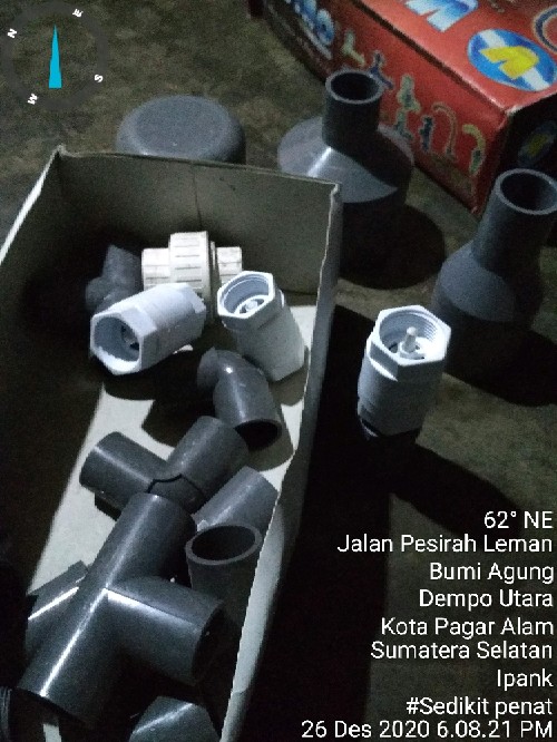 Dop Pipa 3 Inch Rucika Dop Polos Tutup Pipa Pvc Paralon 3 Inchi