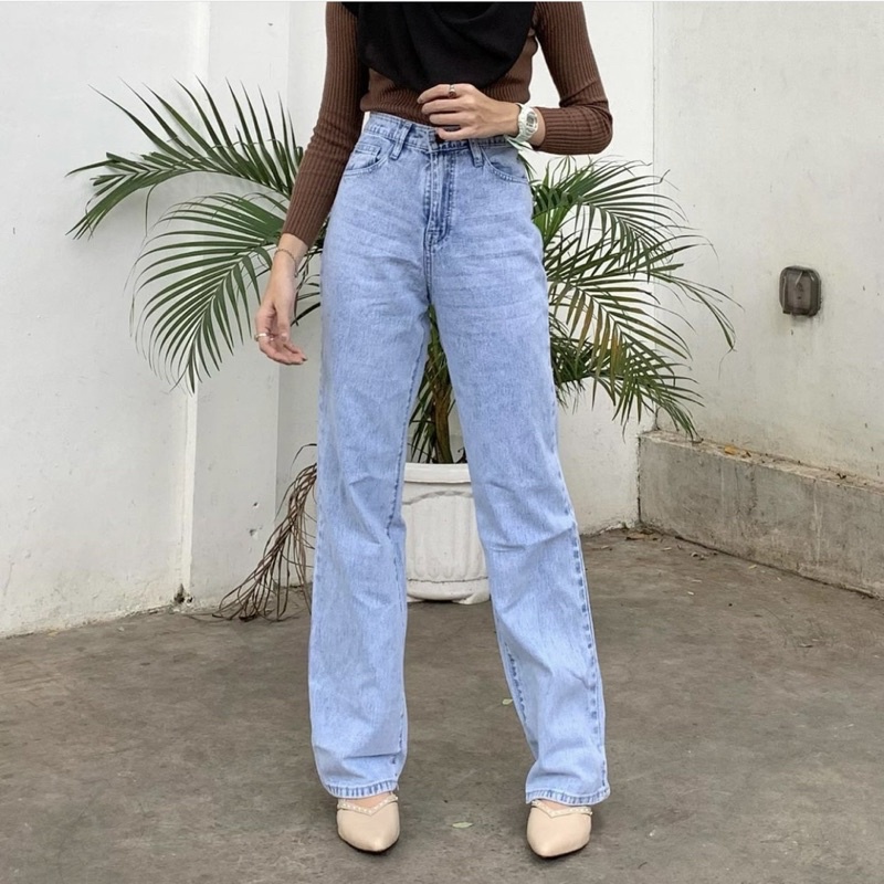 AVERYL HIGHWAIST LOOSE JEANS 217