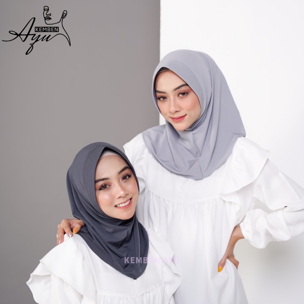 Jilbab Hijab Sport Langsungan Jersey Premium Kerudung Olahraga Instan Krudung Jaman Sekarang Bergo Futsal Cewek Polos Sporty Volly Lari Voli Senam Murah Jersy Menutup Nutup Dada Kaos Warna Cream Putih Pink Muda Import Kurung Pet Tebal Seport Olah Raga Pad-3