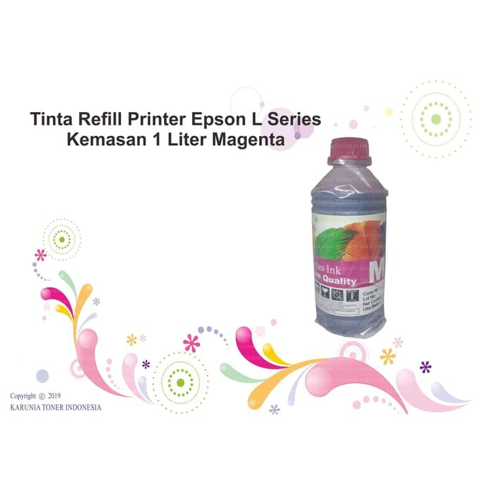 

Tinta Dye PSeries Premium L220 L1110 LX310 L360 LSeries Magenta