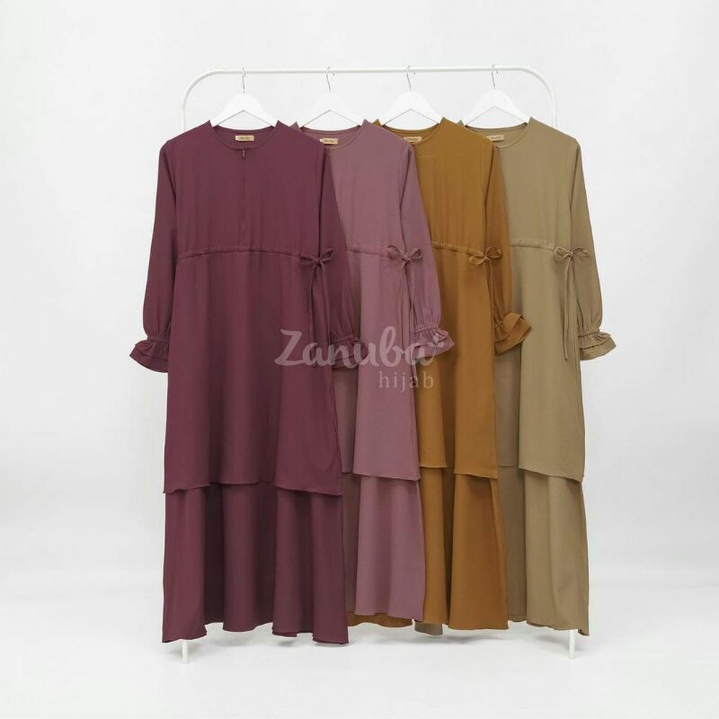 Layer Set by Zanuba Hijab/gamis wanita