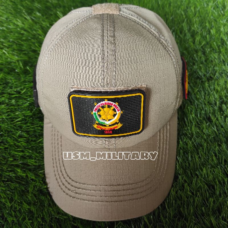 Topi SatPol-PP Plus 3 Patch Rubber Pol PP / Topi Pol PP