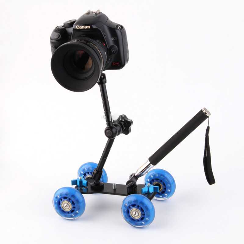 (BISA COD) FTIHSHPDolly Slider Kamera DSLR dengan Magic Arm + Monopod - - VX-103