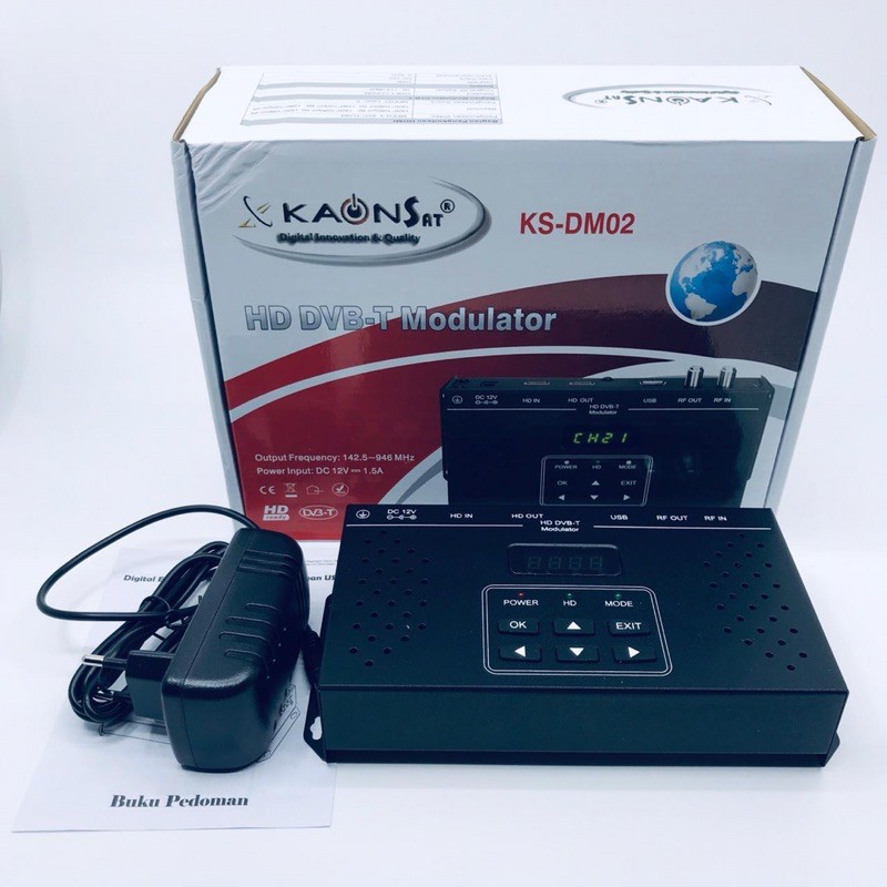 Kaonsat KS DM02 HD DVB-T2 Modulator Digital Modulator HDMI Modulator