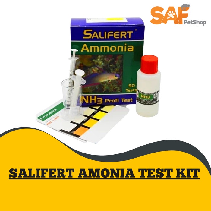 SALIFERT AMONIA TEST KIT AMONIA AQUARIUM LAUT AIR TAWAR