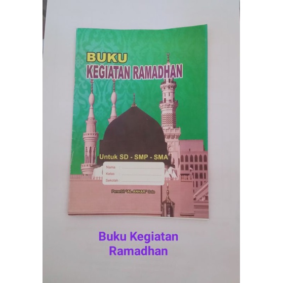 

BKR Buku Kegiatan Bulan Ramadhan