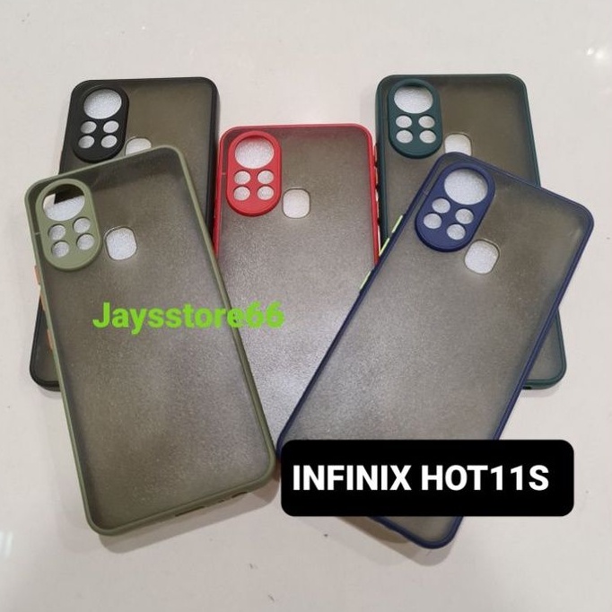 Silikon Case Dove My Choice Bumper Aero Infinix Hot 11S Pelindung Kamera