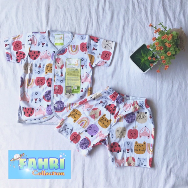 Pakaian bayi | piyama bayi | baju bayi | 4 bulan - 6 bulan | VV005