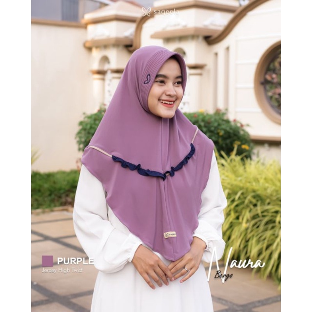 Saqeela Hijab ❤️ Bergo Naura