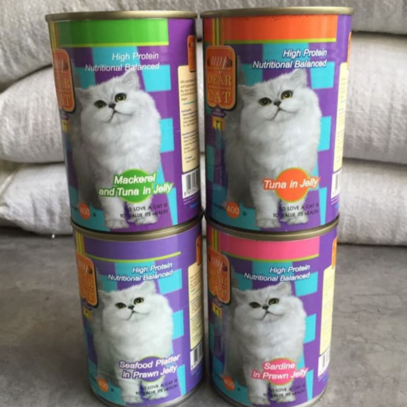 Makanan kucing My dear cat kaleng 400gr ( isi 12 pcs) All varian / wet food / Cat food