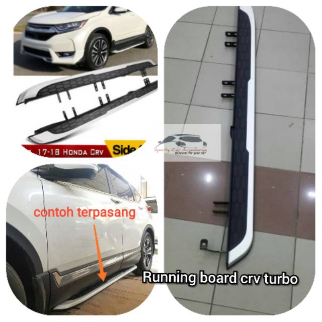 Injakan samping foot step samping Honda CRV Turbo