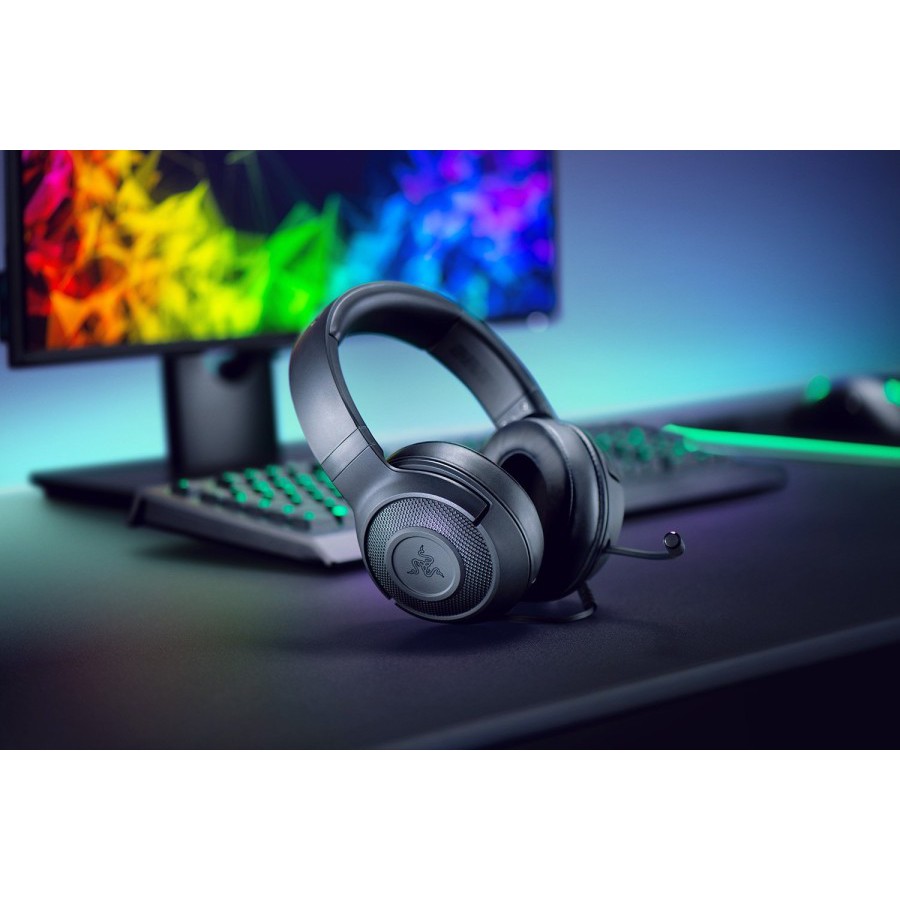 Headset Razer Kraken X MP Multi-Platform Gaming - HS - Wired - Black