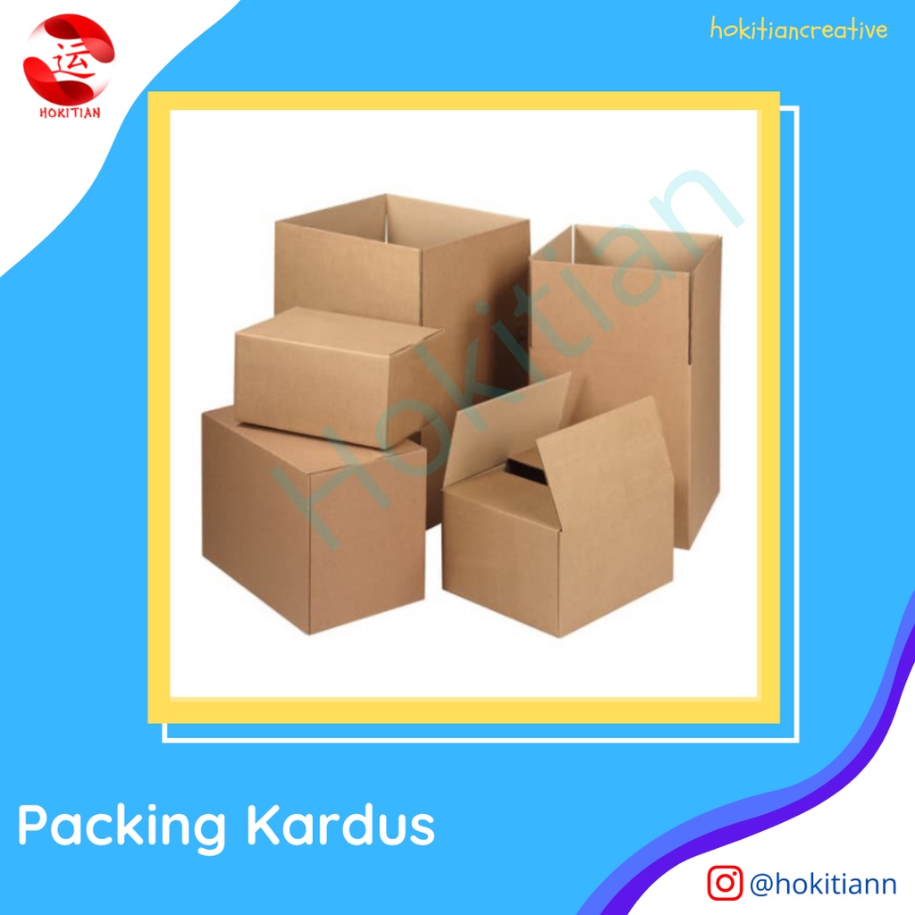 

EKSTRA PACKING KARDUS / TAMBAHAN PACKING KARDUS / TAMBAHAN KARDUS