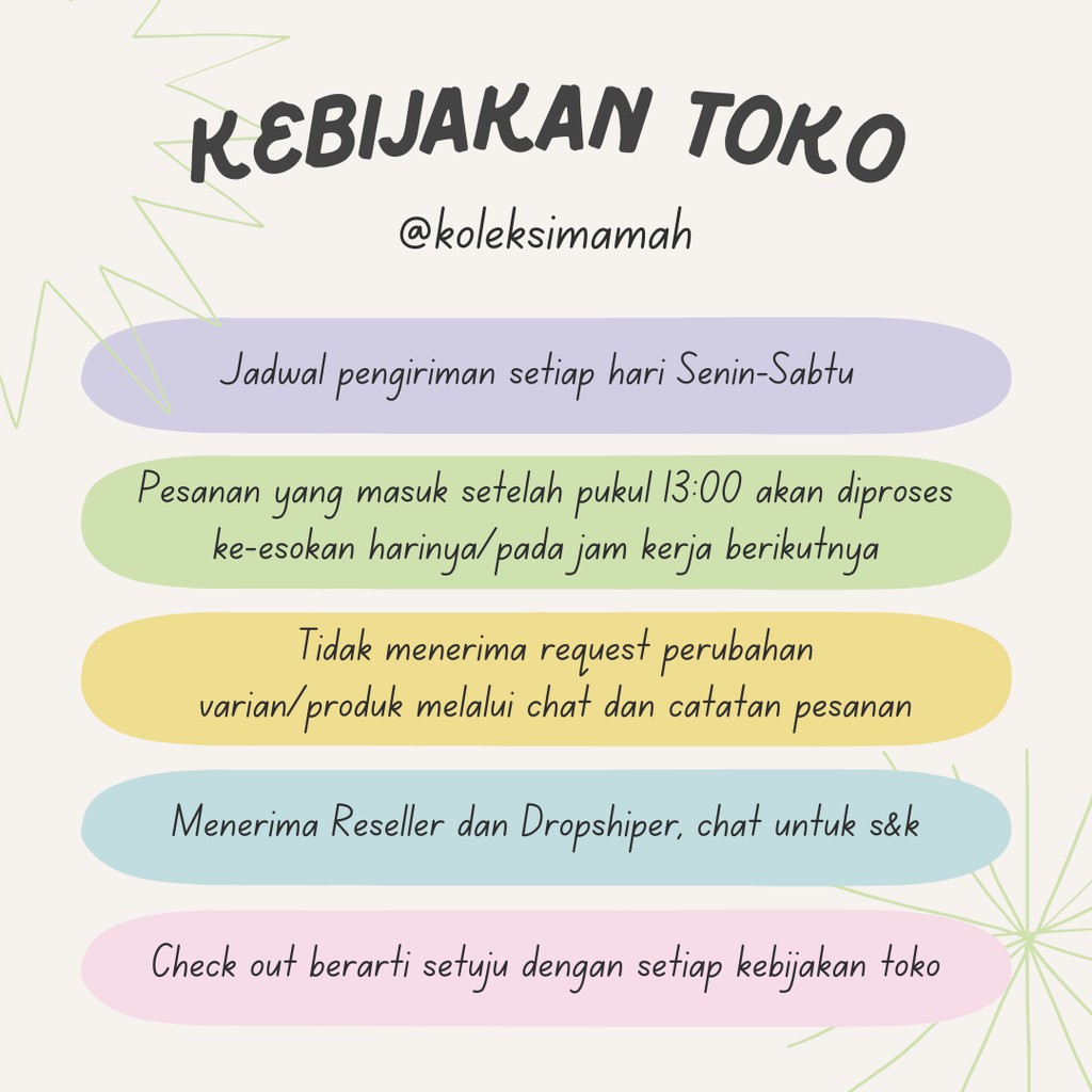 Ikat Rambut Ubur ubur Kunciran Cendol Jumbo Hijab Cepol Aksesoris [E 6555]-5