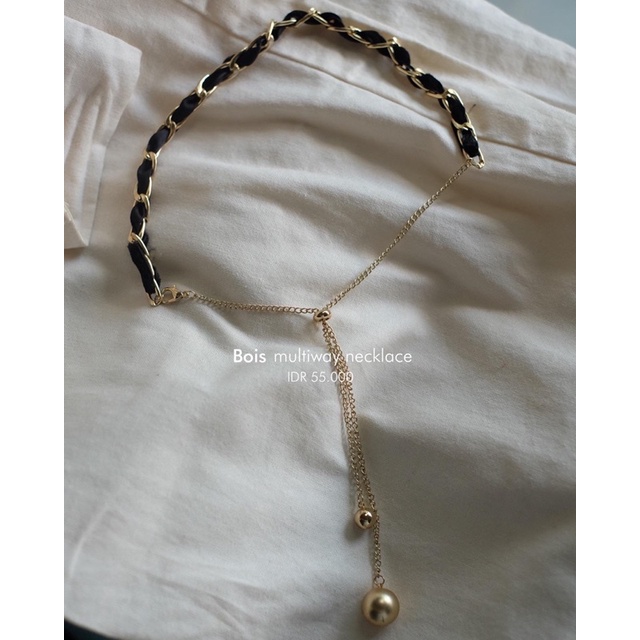 Bois multiway necklace