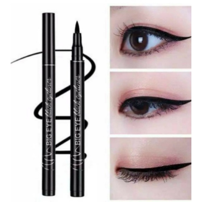 EYELINER WATERPROFF Anti air Anti keringat pen pencil tahan lama warna hitam ORIGINAL