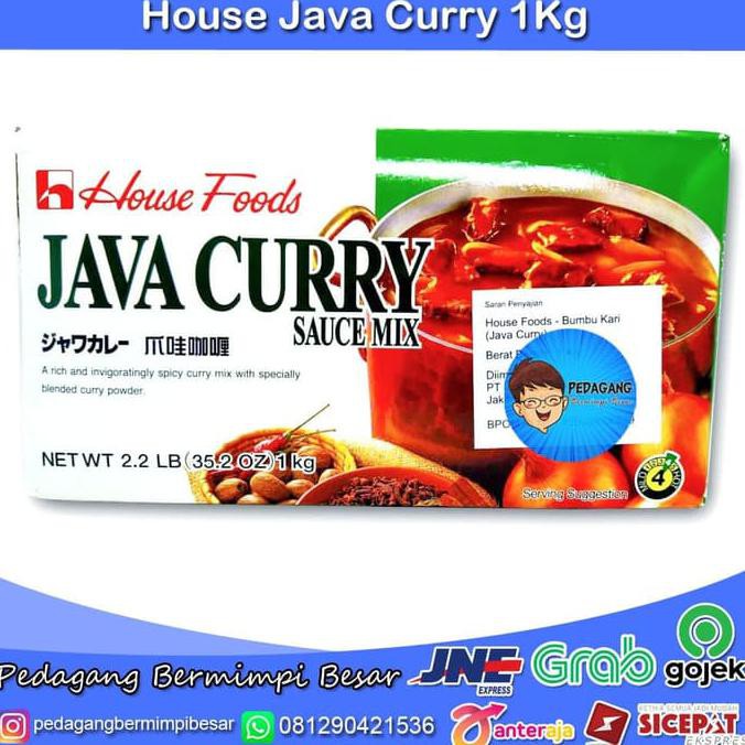 

House Java Curry 1Kg | Saus Kari | Kari Blok Jepang