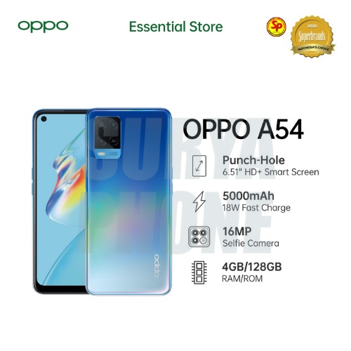 OPPO A54 RAM 4/128GB-5000mAh Battery-18W Fash Charging-1