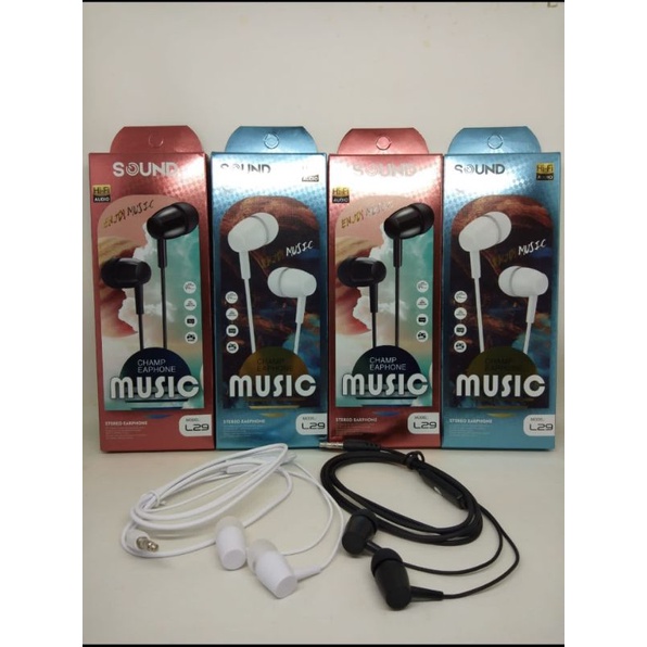 HF Headset L29 / Earphone Extra Bass Sound Music