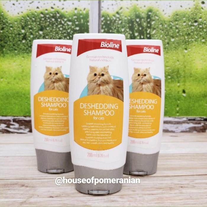 Shampoo Shampo Kucing Anti Rontok. Cat Shampo Deshadding Bioline