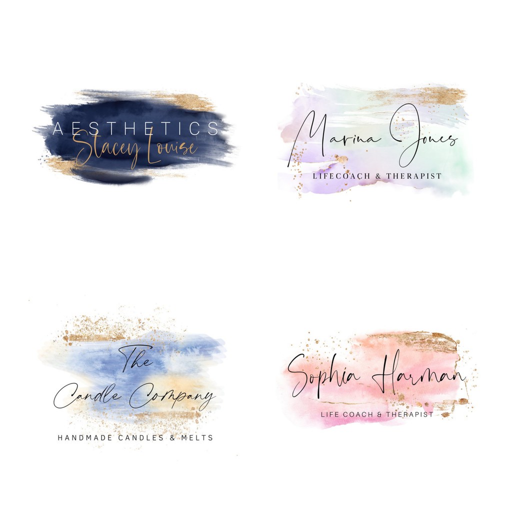 jasa bikin desain logo toko olshop unik elegant