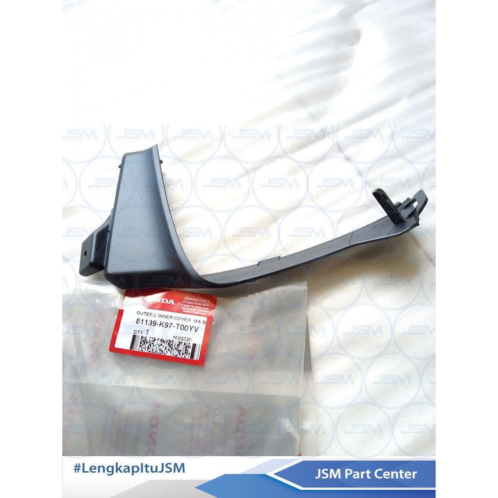 GARNISH SAYAP HONDA PCX150 LED KIRI BIRU DOFF GARNISH PCX150 ORIGINAL GARNISH L 81139-K97-T00YV