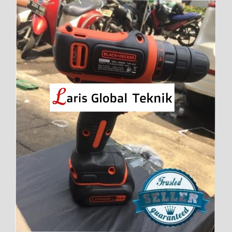 Black and Decker 10.8V Drill 1 battery BDCDD12/ Bor Tangan Kardus