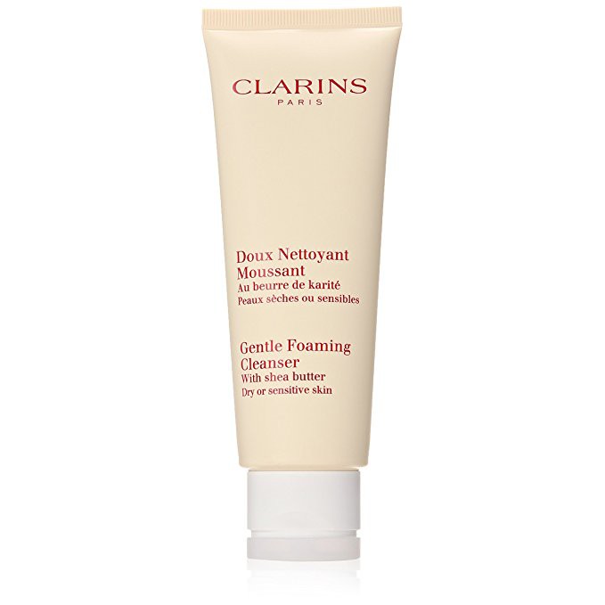clarins face wash shea butter