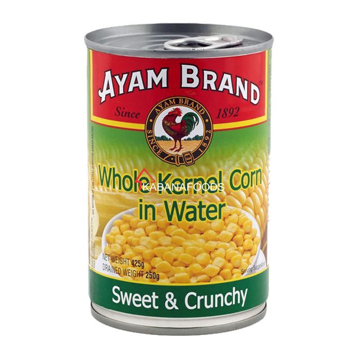 

Ayam Brand Whole Kernel Corn In Water 425G