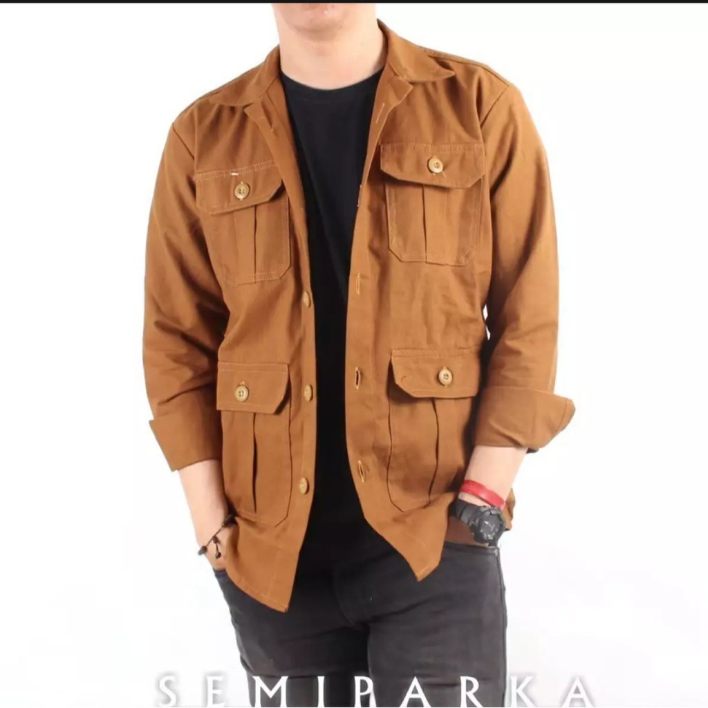 Adams Jaket_Semi Parka Pria SK2