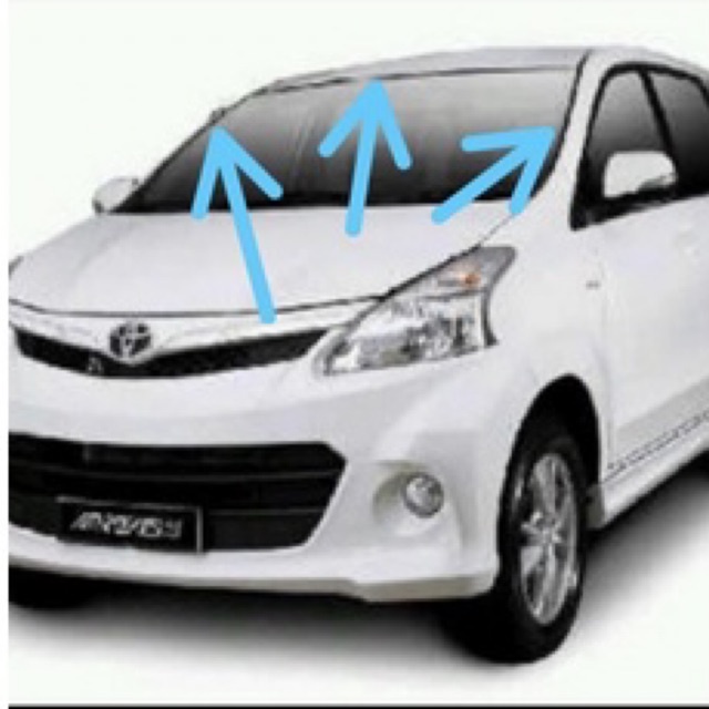 Karet List Kaca Depan All new Avanza Xenia