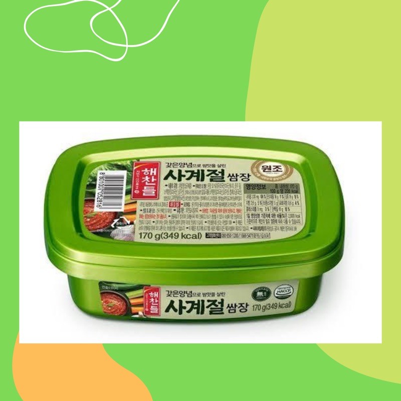 

Singsong Ssamjang Paste / Sambal Pasta ssamjang Korea 170gr